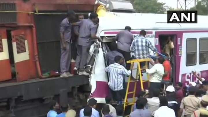 हैदराबाद: दो ट्रेनों की आमने-सामने टक्कर, कम से कम 20 लोग घायल