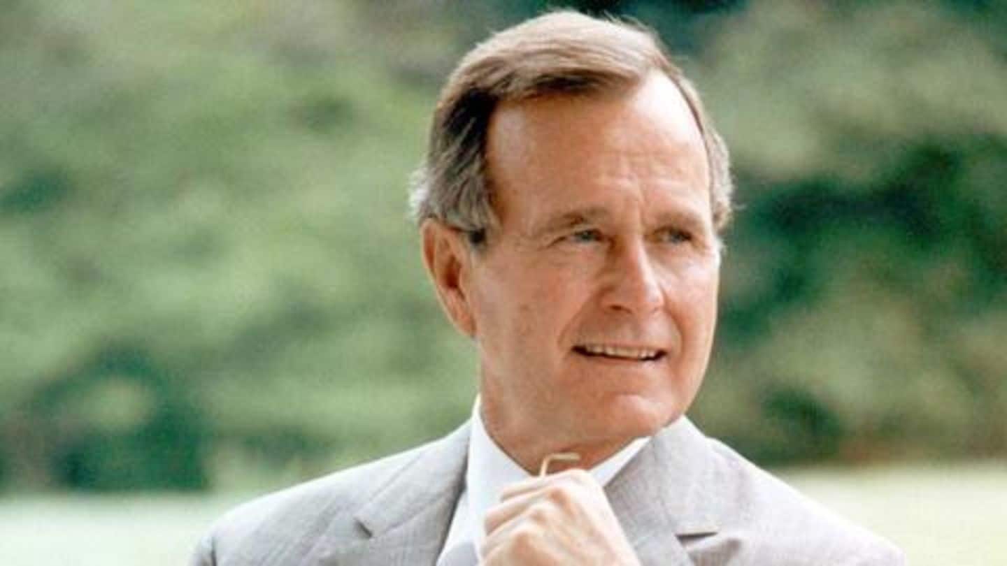 अमेरिका के पूर्व राष्ट्रपति जॉर्ज बुश सीनियर का 94 साल की उम्र में निधन