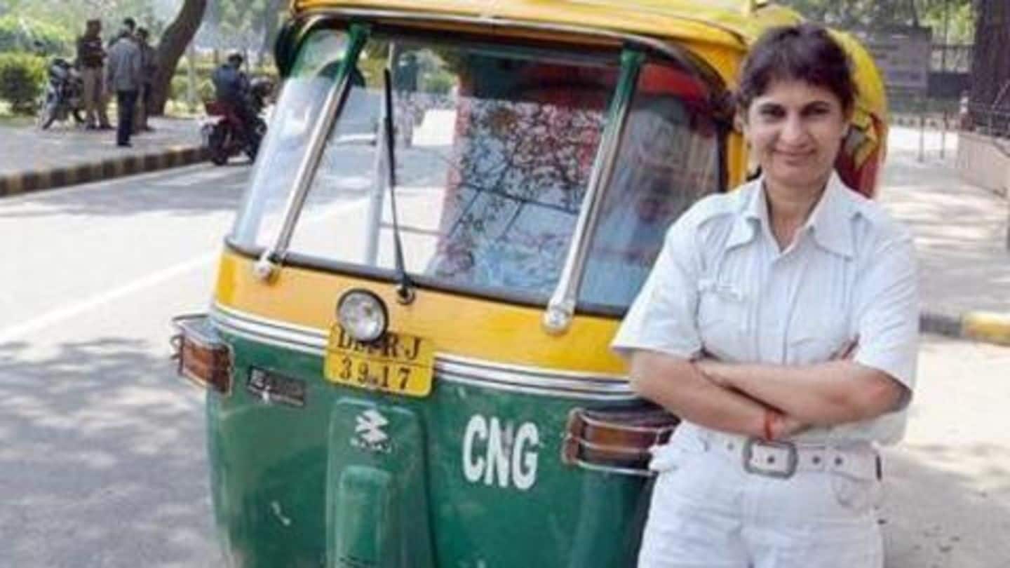 दिल्ली की पहली महिला ऑटो ड्राइवर से ऑटो में लूटपाट, बदमाश ले उड़े 30 हजार रुपये