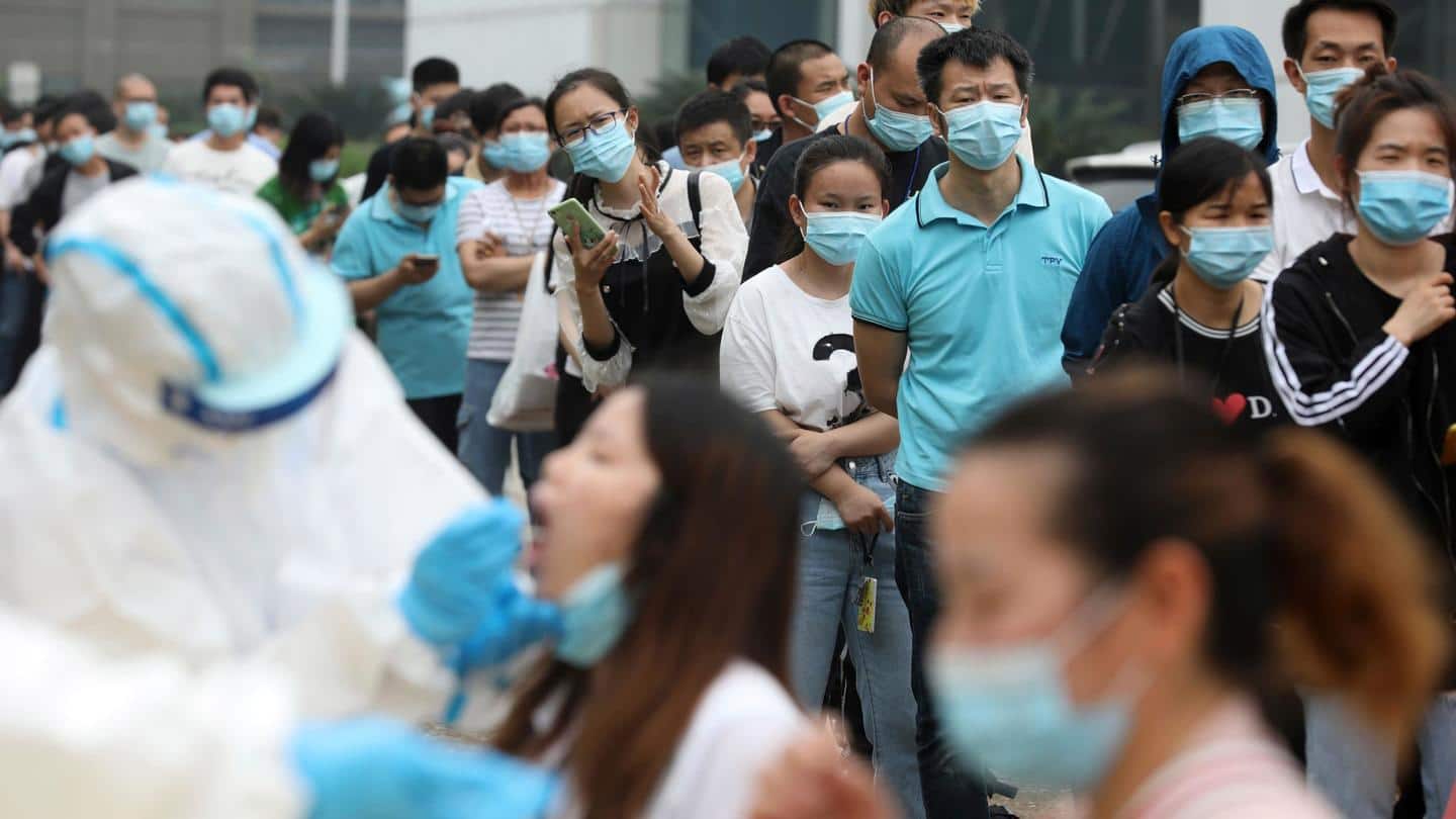 चीन: पांच दिनों में किंगडाओ शहर की 90 लाख आबादी का होगा कोरोना वायरस टेस्ट