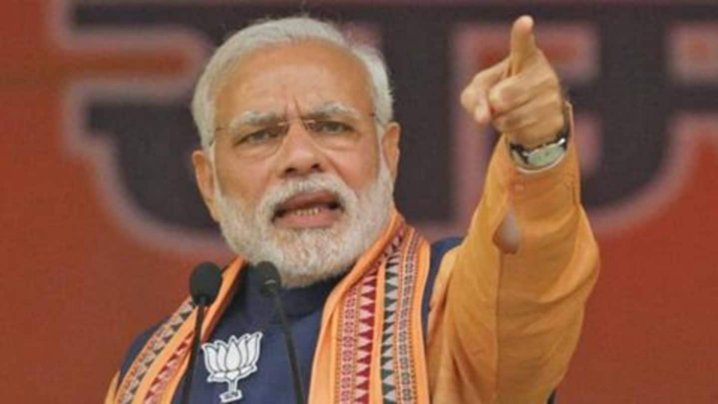 साध्वी प्रज्ञा के बचाव में प्रधानमंत्री मोदी, कहा- उनकी उम्मीदवारी हिंदू आतंकवाद कहने वालों को जवाब
