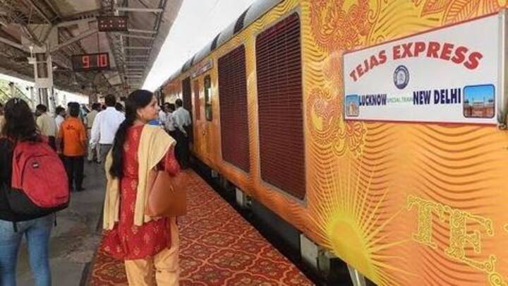 देश की पहली प्राइवेट ट्रेन तेजस एक्सप्रेस को पहले महीने हुआ 70 लाख रुपये का मुनाफा