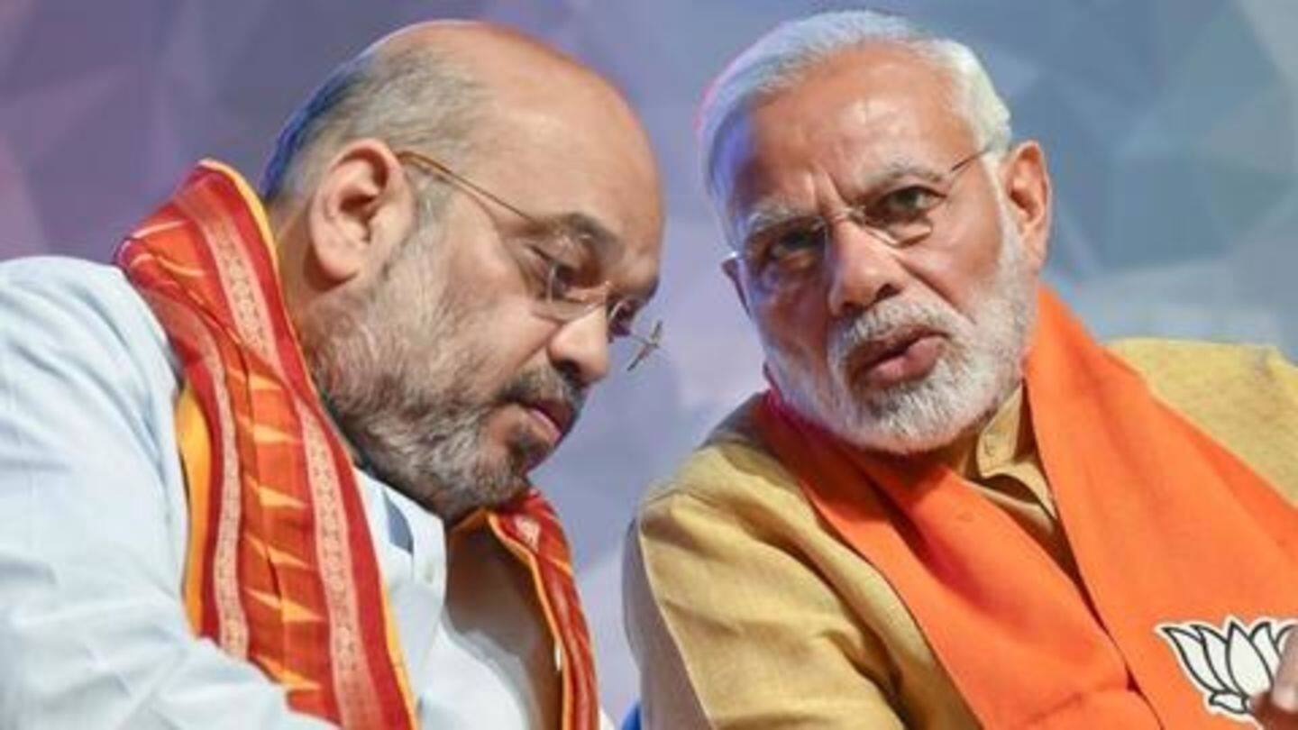 लॉकडाउन पर आगे की रणनीति तय करने के लिए प्रधानमंत्री मोदी से मिले अमित शाह लॉकडाउन पर आगे की रणनीति तय करने के लिए प्रधानमंत्री मोदी से मिले अमित शाह