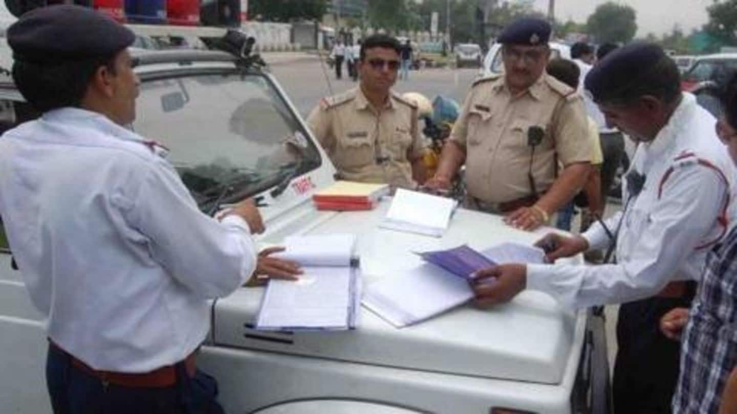 ओडिशा: ट्रैफिक नियम तोड़ने के कारण ट्रक ड्राइवर पर लगा 86 हजार का जुर्माना