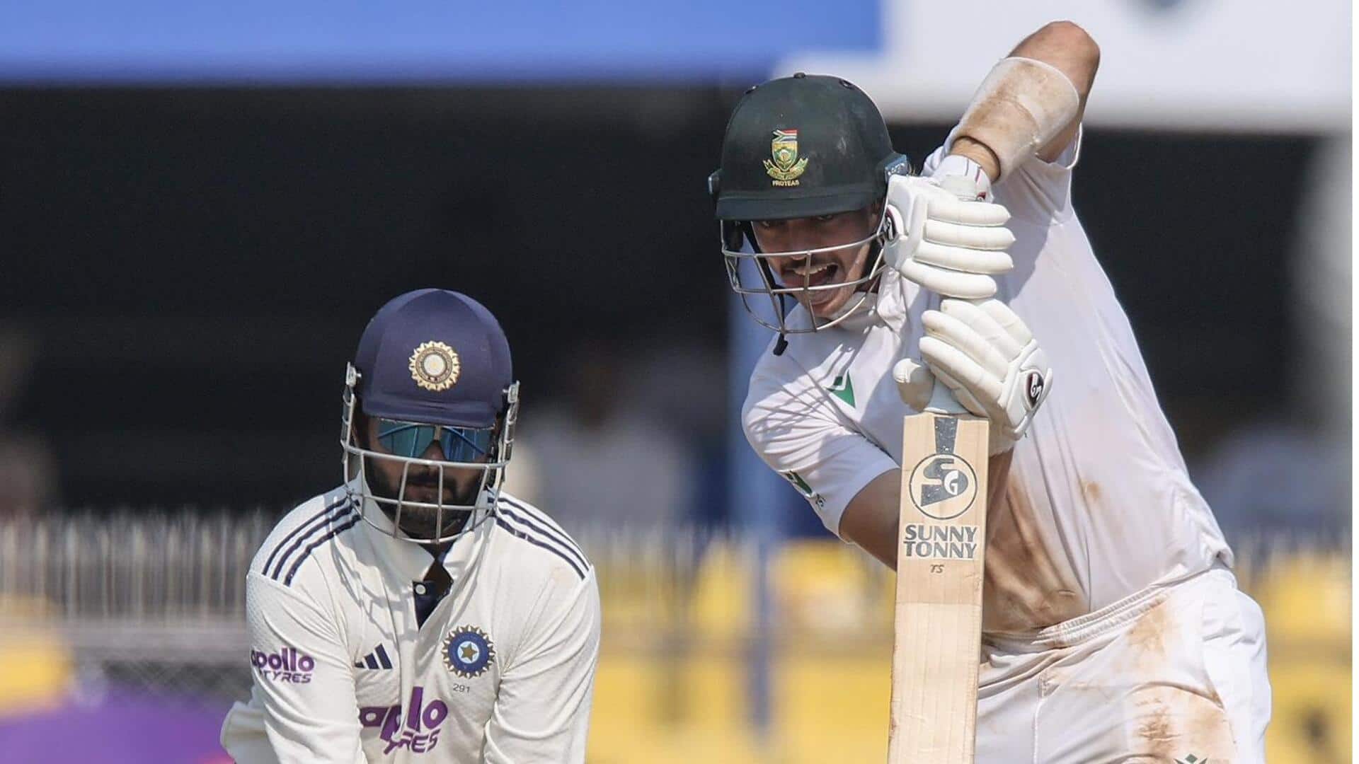 गुवाहाटी टेस्ट: ट्रिस्टन स्टब्स ने खेली 94 रन की पारी, भारत को 549 रनों का लक्ष्य