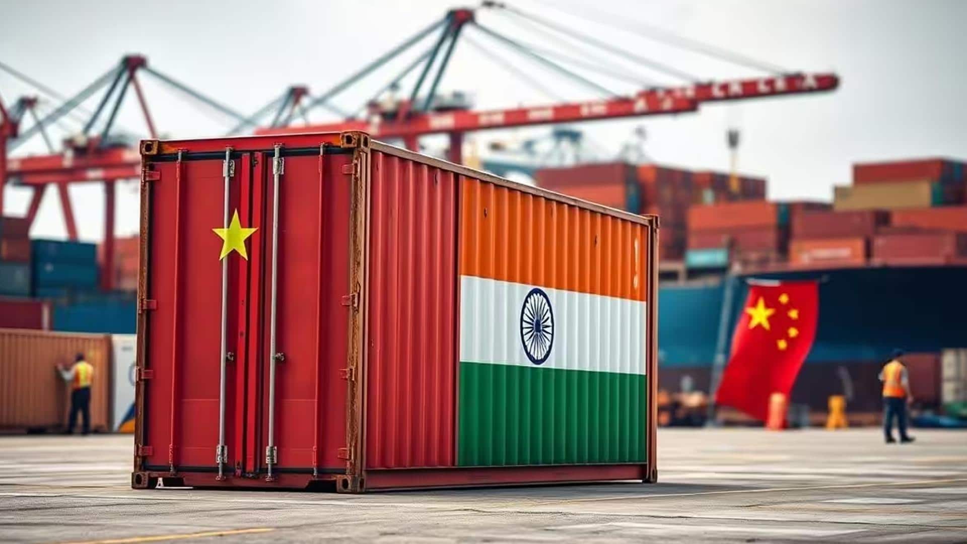 चीन से बढ़ा भारत का आयात, लिथियम से खिलौनों तक आया इतना सामान