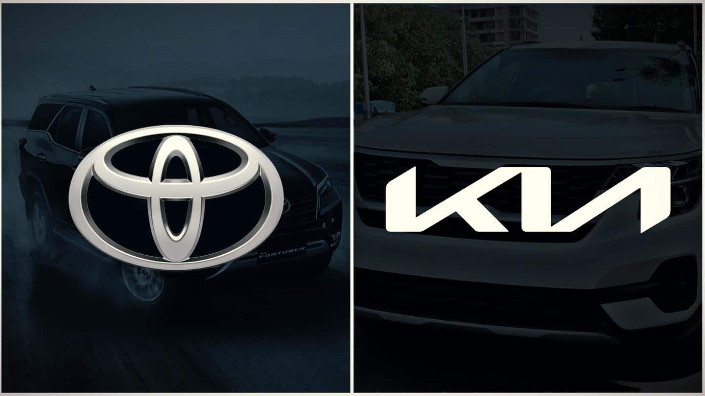 अगस्त में टोयोटा और किआ ने की बंपर बिक्री, इन मॉडलों की वजह से बढ़ी सेल