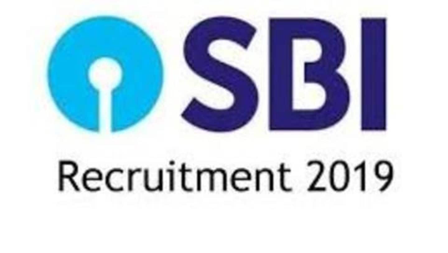 SBI Recruitment: 40 लाख रुपये पैकेज के पदों के लिए निकली भर्ती, यहां से करें आवेदन