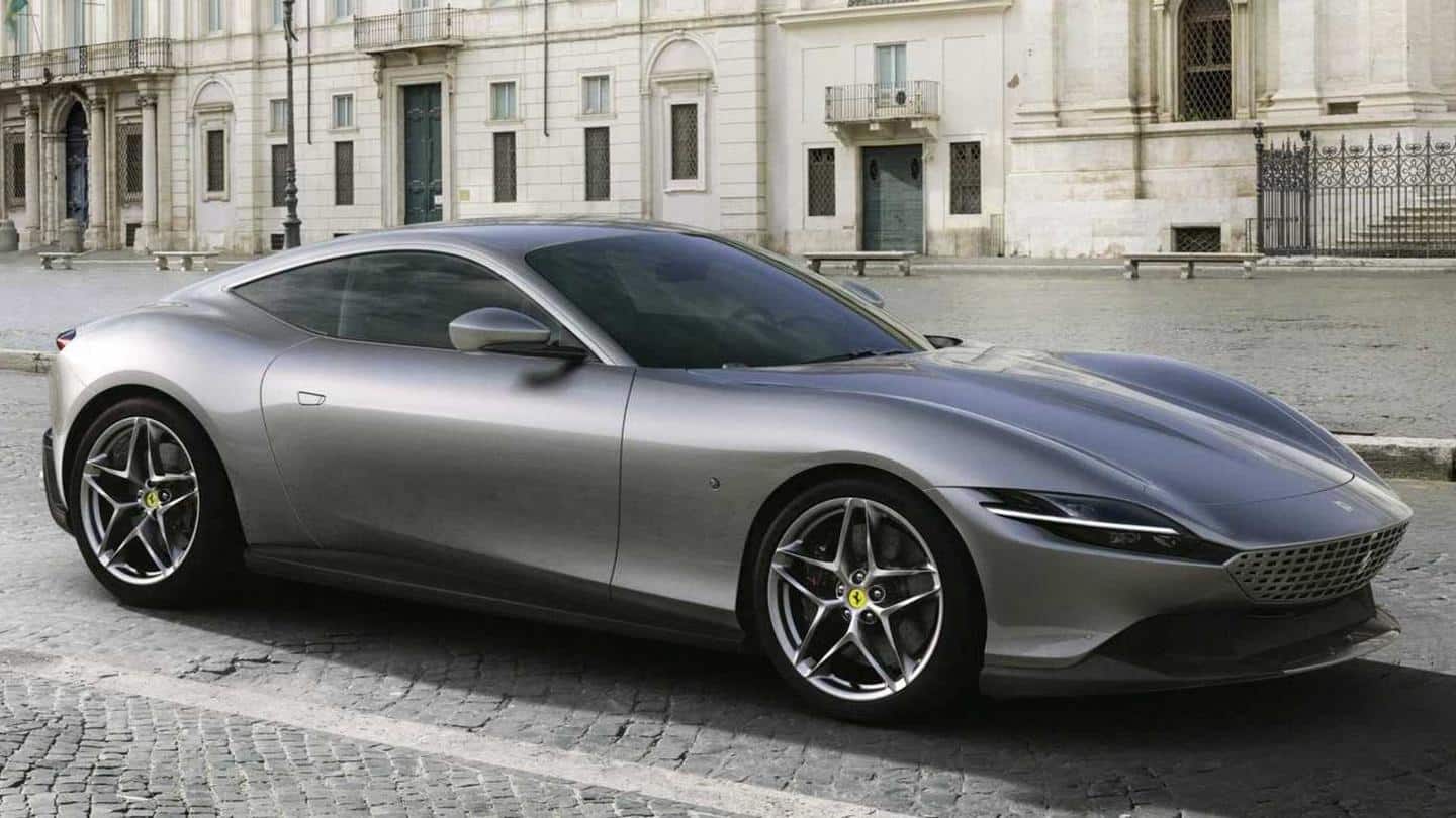 भारत में लॉन्च हुई फेरारी की स्पोर्ट्स कार रोमा, 3.61 करोड़ रुपये है शुरुआती कीमत