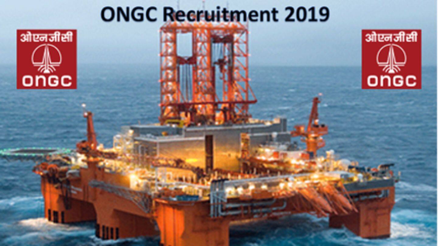 ONGC Recruitment 2019: कुल 785 पदों पर भर्ती के लिए जारी हुए आवेदन, जानें विवरण