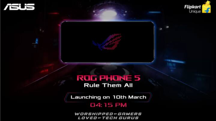 भारत में 10 मार्च को लॉन्च होगा आसुस का गेमिंग स्मार्टफोन ROG फोन 5