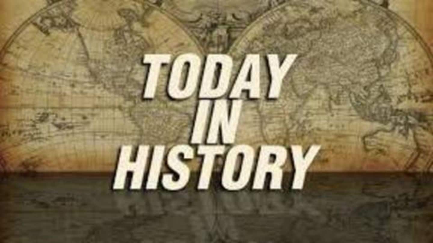 आज का इतिहास: 07 सितंबर के इतिहास में दर्ज हैं कई अहम घटनाएं