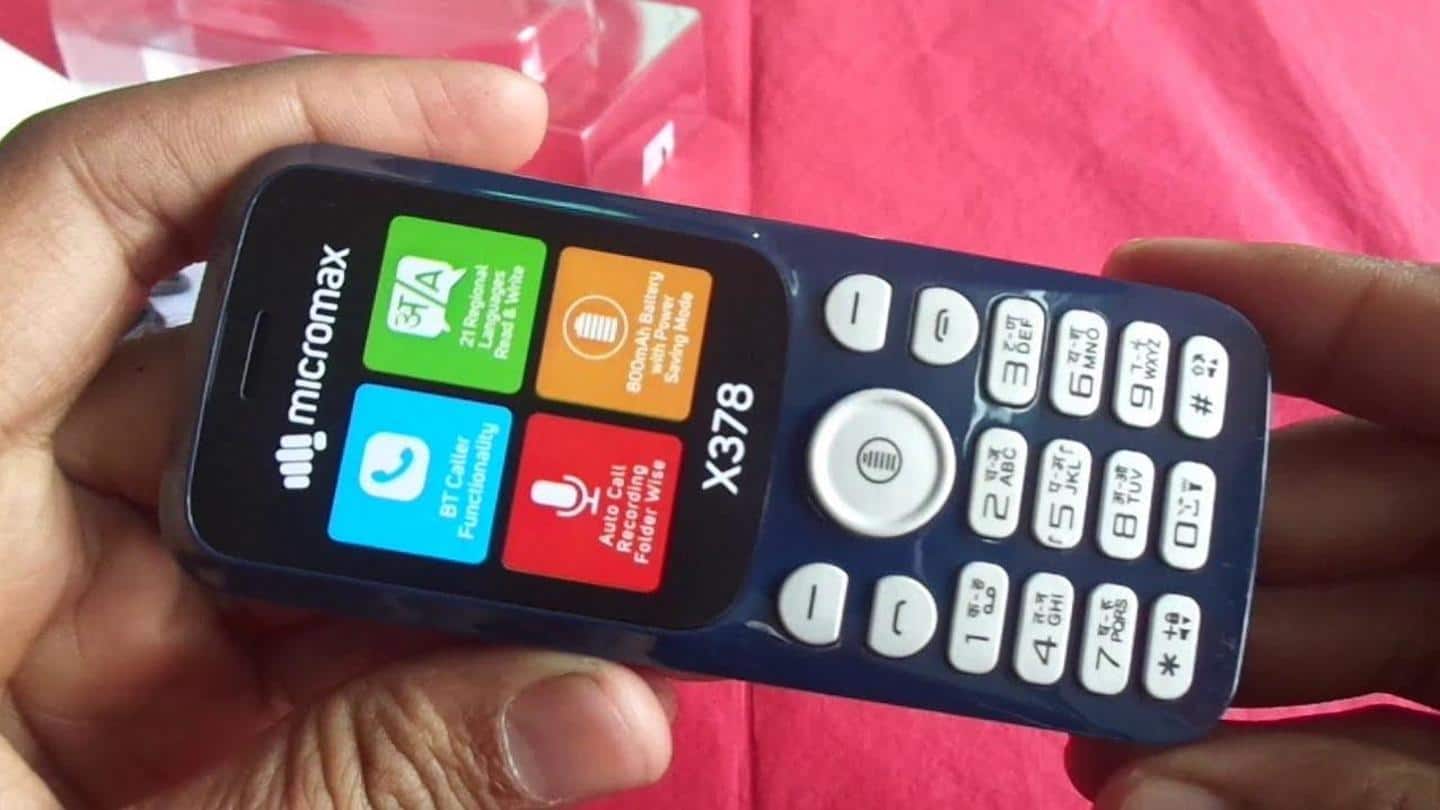 बाजार में उपलब्ध हैं 1,000 रुपये से कम के ये मोबाइल फोन्स, दिए गए कई फीचर्स