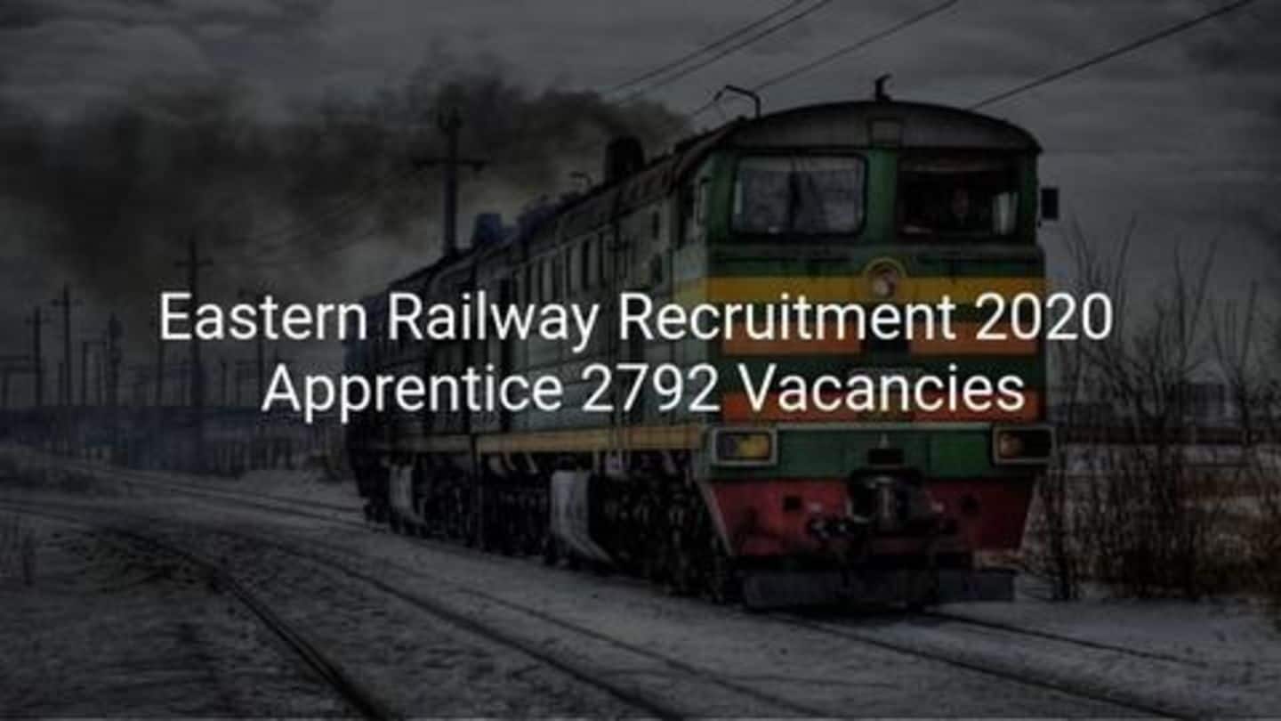 रेलवे भर्ती 2020: 10वीं और ITI वालों के लिए अप्रेंटिस पदों पर निकली भर्ती, जानें विवरण