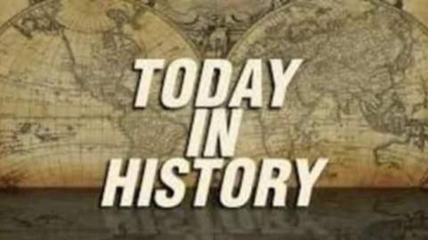 आज का इतिहास: क्या हुआ था 12 अक्टूबर के इतिहास में? जानें प्रमुख घटनाएं