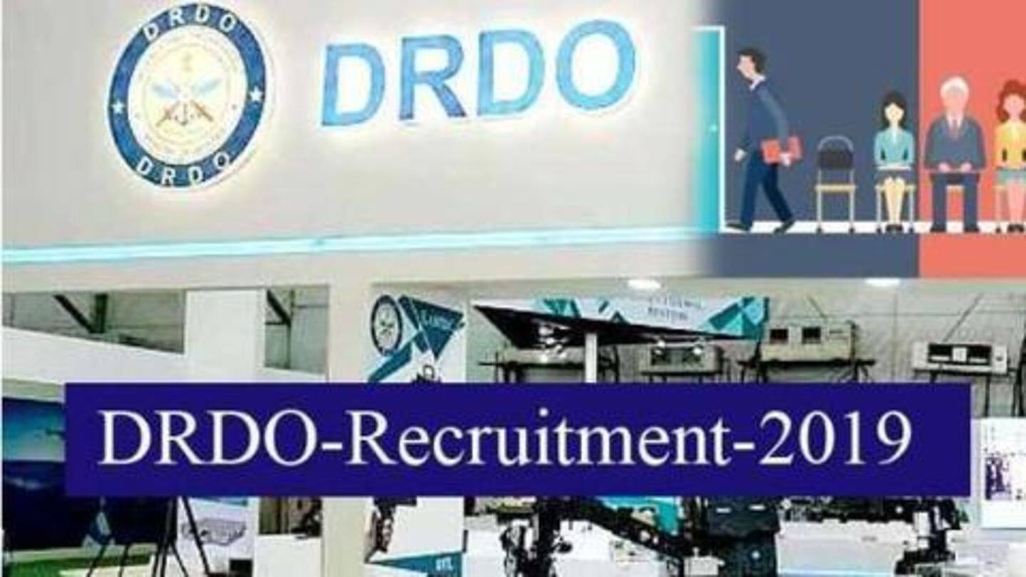 DRDO Recruitment: रिसर्च एसोसिएट के पद पर निकली भर्ती, मिलेगा 50 हजार से भी अधिक वेतन