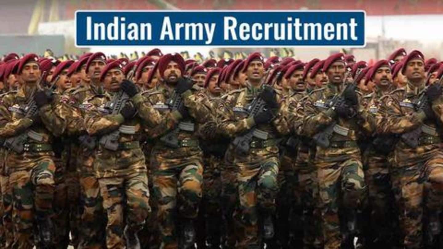 Indian Army Recruitment: स्नातक वालों के लिए निकली भर्ती, जल्द करें आवेदन