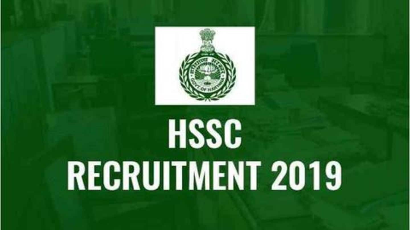 HSSC Recruitment 2019: 750 से भी अधिक पदों पर निकली भर्ती, जानें विवरण HSSC Recruitment 2019: 750 से भी अधिक पदों पर निकली भर्ती, जानें विवरण