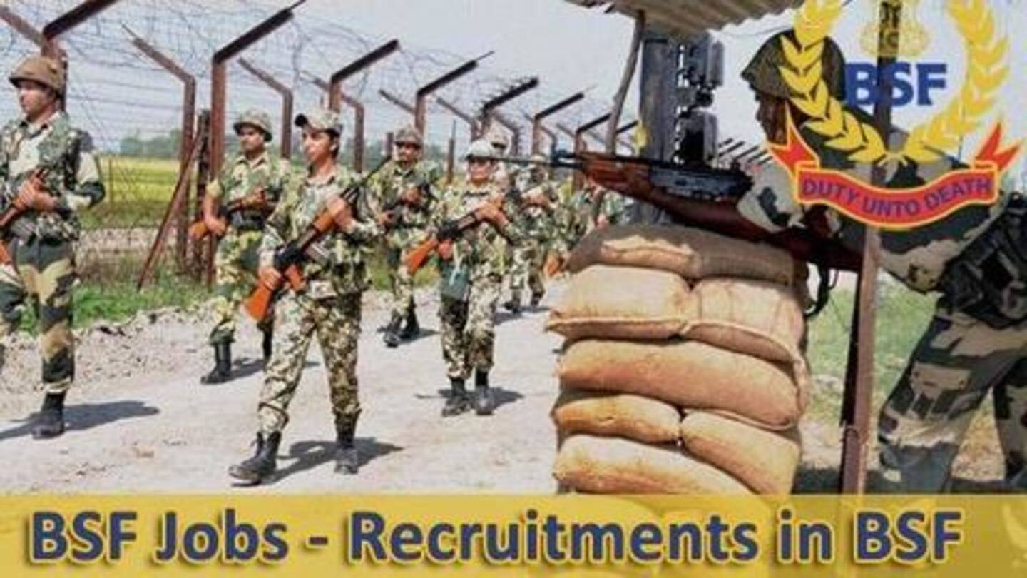 BSF Recruitment 2019: हेड कॉन्स्टेबल के 1,000 से अधिक पदों पर निकली भर्ती, जानें विवरण