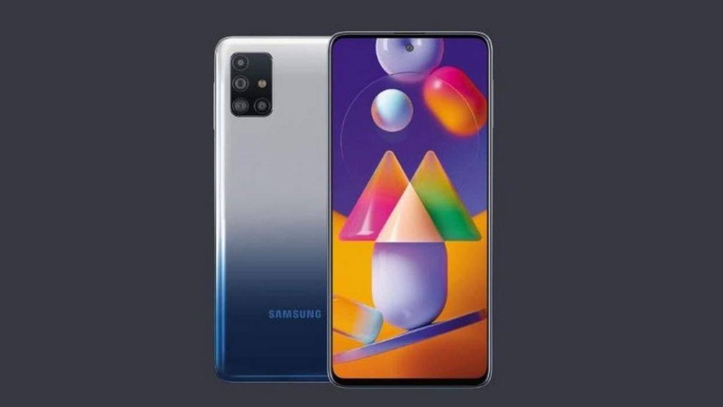 सैमसंग गैलेक्सी M31s (Samsung Galaxy M31s) सैमसंग गैलेक्सी M31s (Samsung Galaxy M31s)
