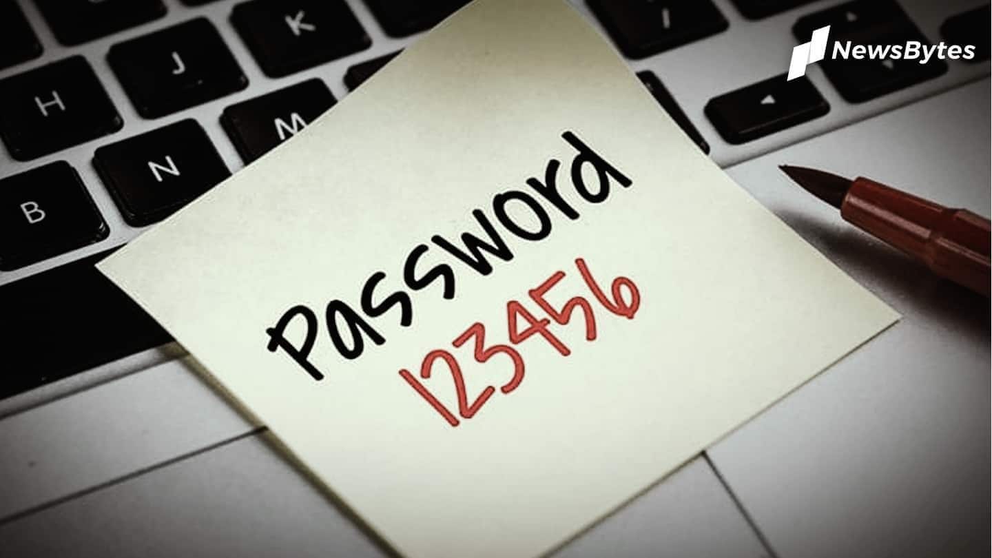 ये हैं इस साल के सबसे असुरक्षित पासवर्ड, पहले नंबर पर है '123456'