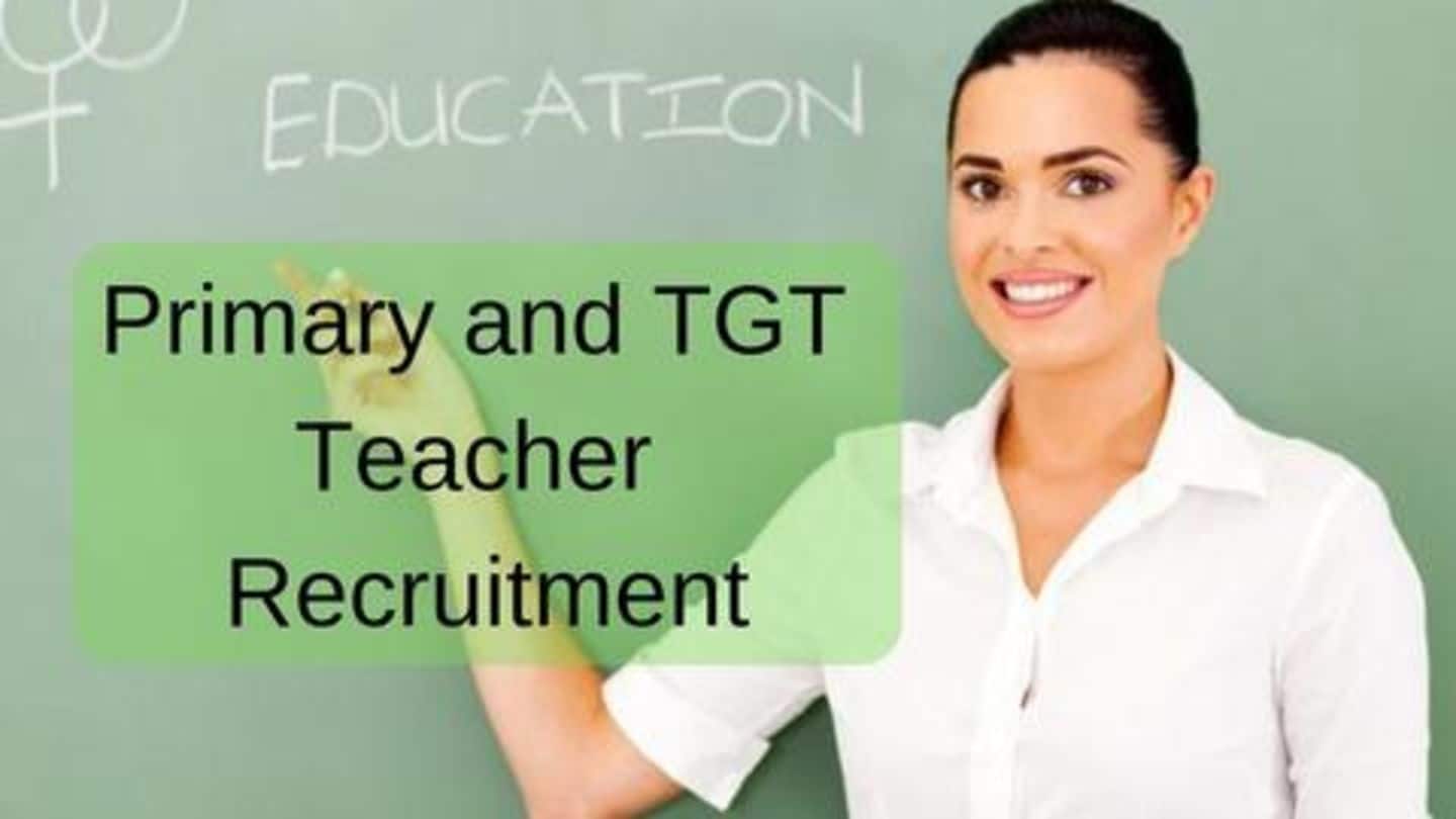 दिल्ली शिक्षक भर्ती: प्राइमरी और TGT शिक्षकों के लिए निकली भर्तियां, जल्द करें आवेदन