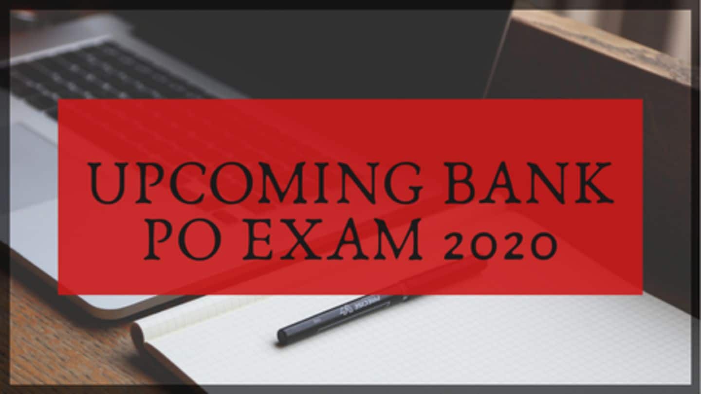 साल 2020 में होने वाली बैंक PO परीक्षाओं की सारी जानकारी यहां से लें