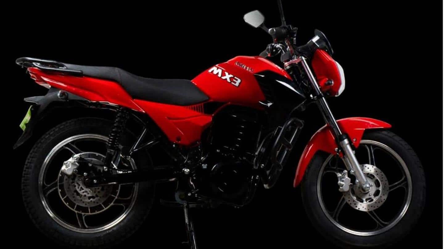भारत में लॉन्च हुई कोमाकी MX3 इलेक्ट्रिक बाइक, 100 किलोमीटर तक है रेंज