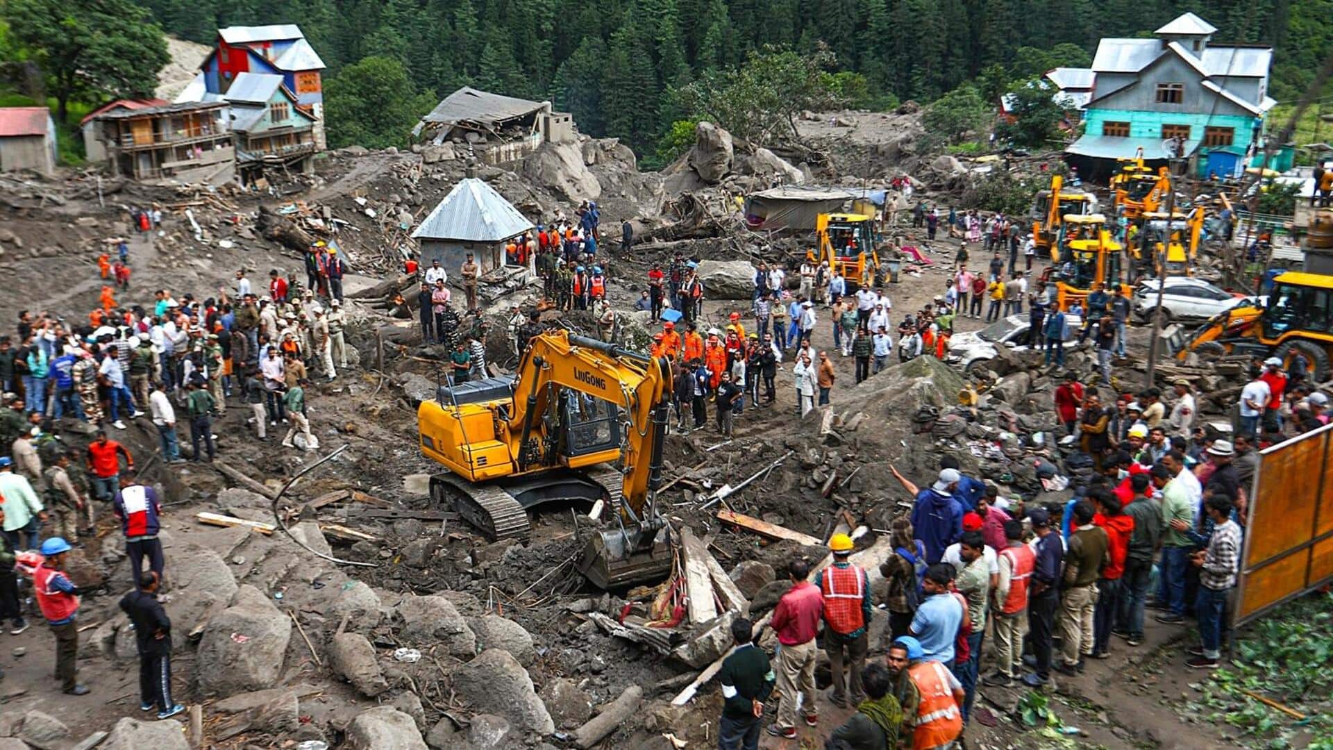 जम्मू-कश्मीर के किश्तवाड़ में बादल फटने के बाद से 70 लापता, बचने की उम्मीद कम