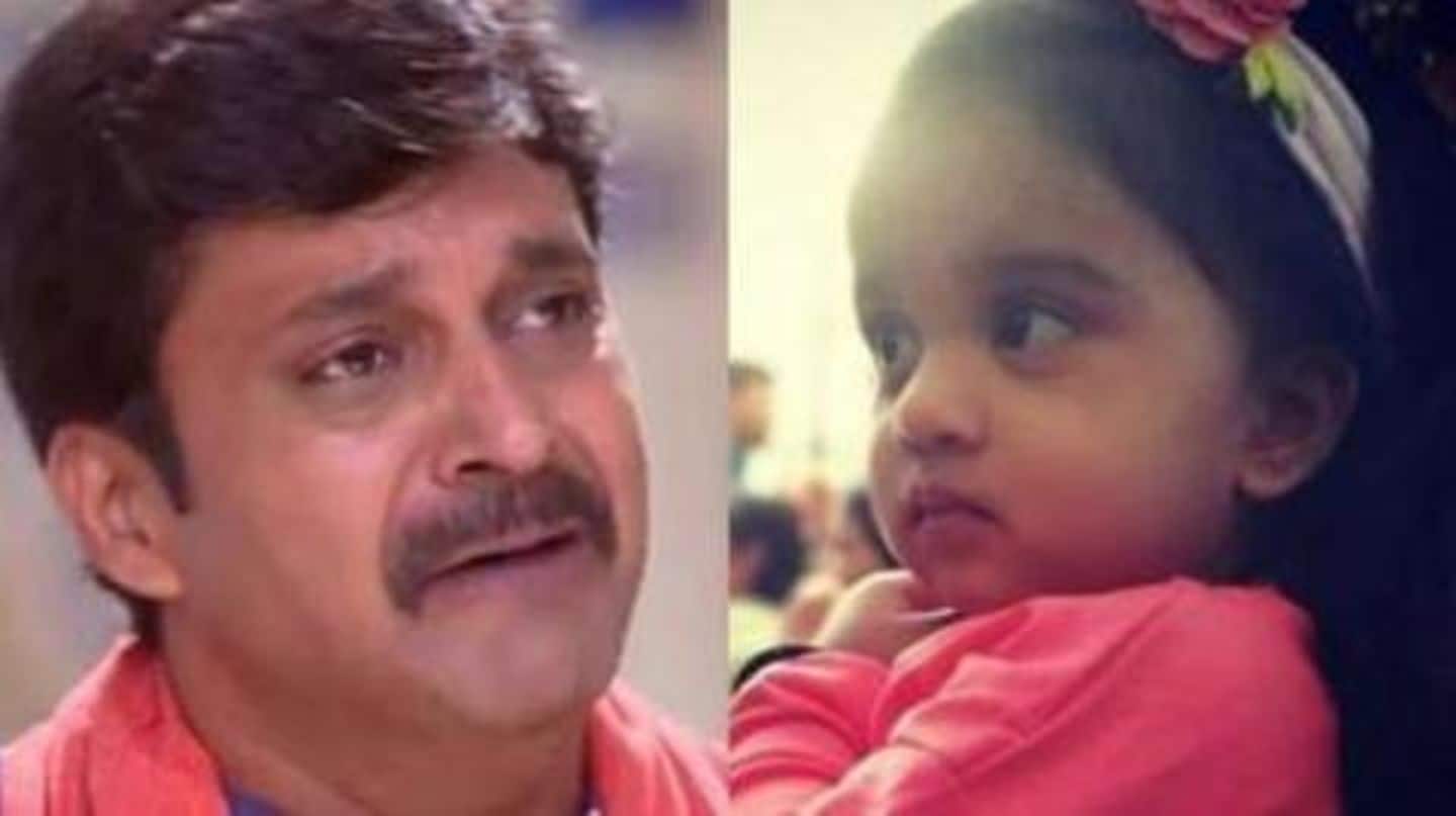 गलती से खिलौना निगलने से टीवी अभिनेता प्रतीश वोरा की 2 साल की बेटी की मौत