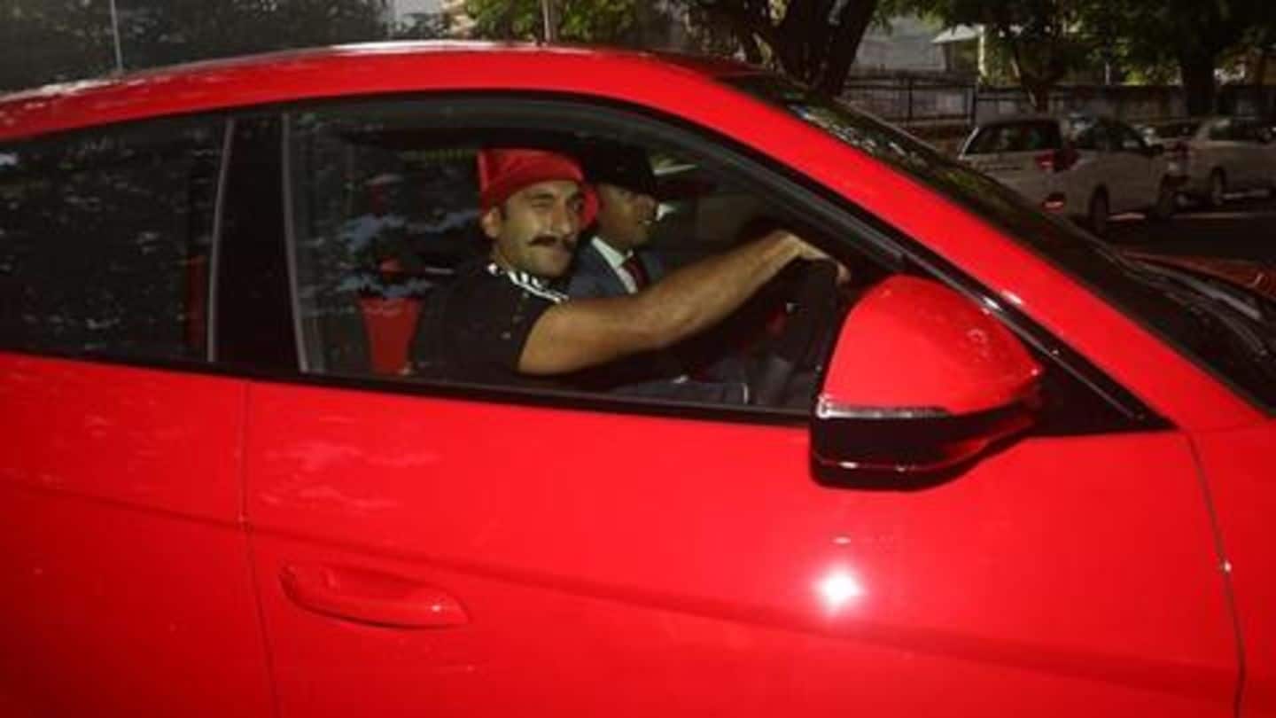रणवीर सिंह ने खरीदी करोड़ों रुपये की नई कार, देखें वायरल तस्वीरें