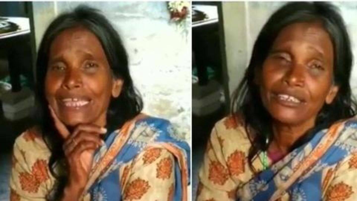 पहले रेलवे स्टेशन पर गाना गाकर करती थीं गुज़ारा पहले रेलवे स्टेशन पर गाना गाकर करती थीं गुज़ारा