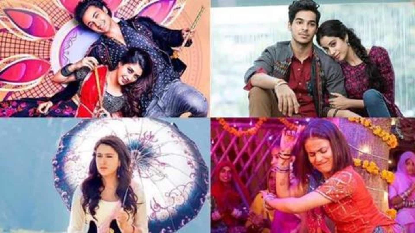 इन सितारों का 2018 में बॉलीवुड में शुरू हुआ 'कारवां', 'आंख मारे' से बढ़ाई 'धड़क'