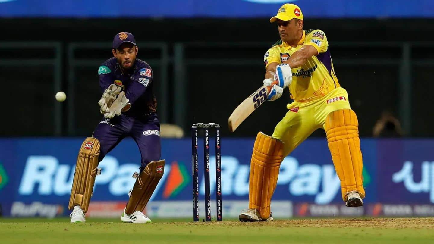 CSK बनाम KKR: कोलकाता को मिला 132 रनों का लक्ष्य, धोनी ने लगाया नाबाद अर्धशतक