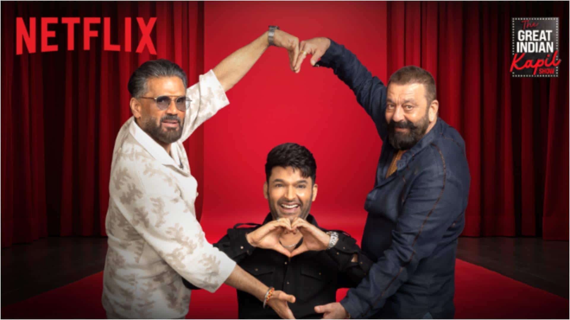 'द ग्रेट इंडियन कपिल शो 3' में दिखेंगे संजय दत्त और सुनील शेट्टी, सामने आया प्रोमो 'द ग्रेट इंडियन कपिल शो 3' में दिखेंगे संजय दत्त और सुनील शेट्टी, सामने आया प्रोमो