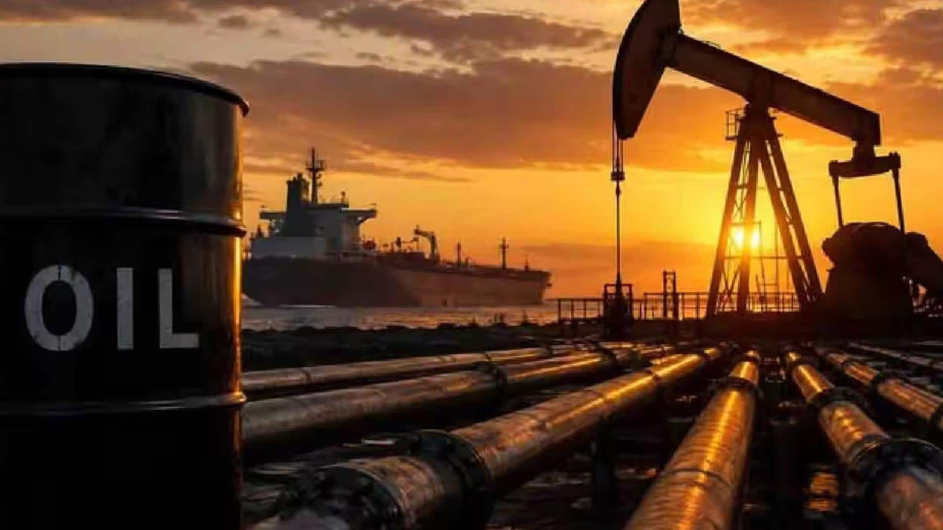 कच्चे तेल की कीमतों में गिरावट, ब्रेंट 103 डॉलर और WTI 90 डॉलर के करीब पहुंचा