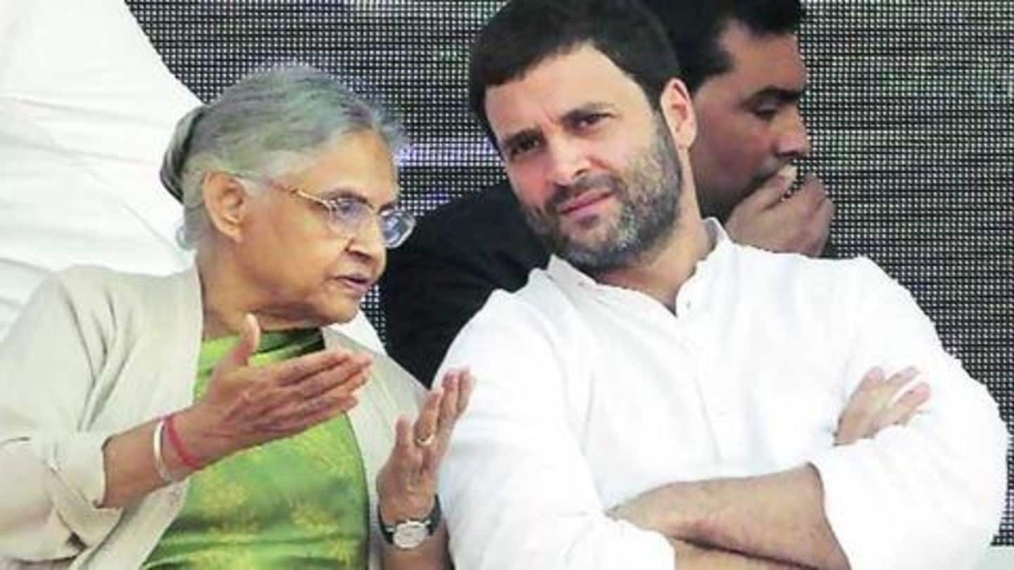 राहुल गांधी के साथ बैठक के बाद शीला दीक्षित का बयान, AAP से नहीं करेंगे गठबंधन