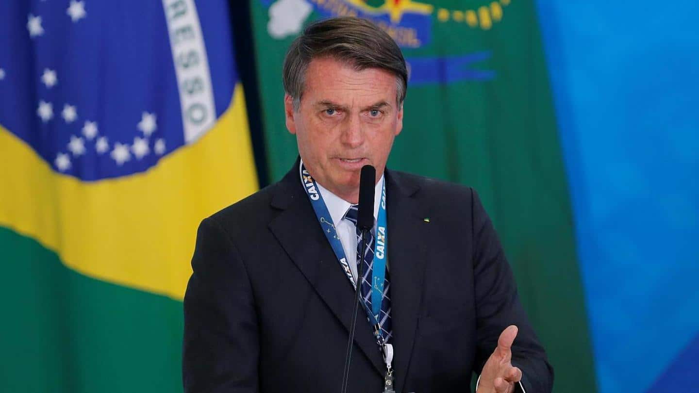 पत्रकार ने पूूछा सवाल तो ब्राजील के राष्ट्रपति ने दी मुंह पर मुक्के मारने की धमकी