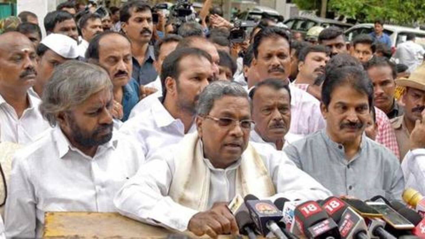 कर्नाटक संकट: स्पीकर ने अस्वीकार किए 8 कांग्रेस-JD(S) विधायकों के इस्तीफे, 5 को मिलने बुलाया