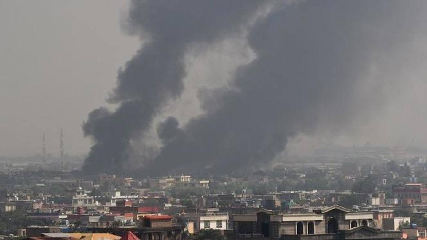 अफगानिस्तान: काबुल में दागी गईं 14 रॉकेट, पांच लोगों की मौत