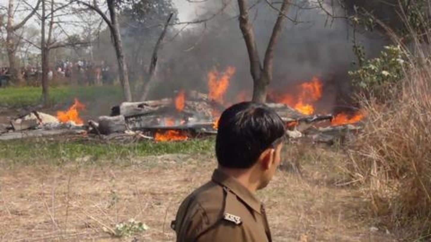वायुसेना का लड़ाकू विमान जगुआर उत्तर प्रदेश के कुशीनगर में दुर्घटनाग्रस्त, पायलट सुरक्षित