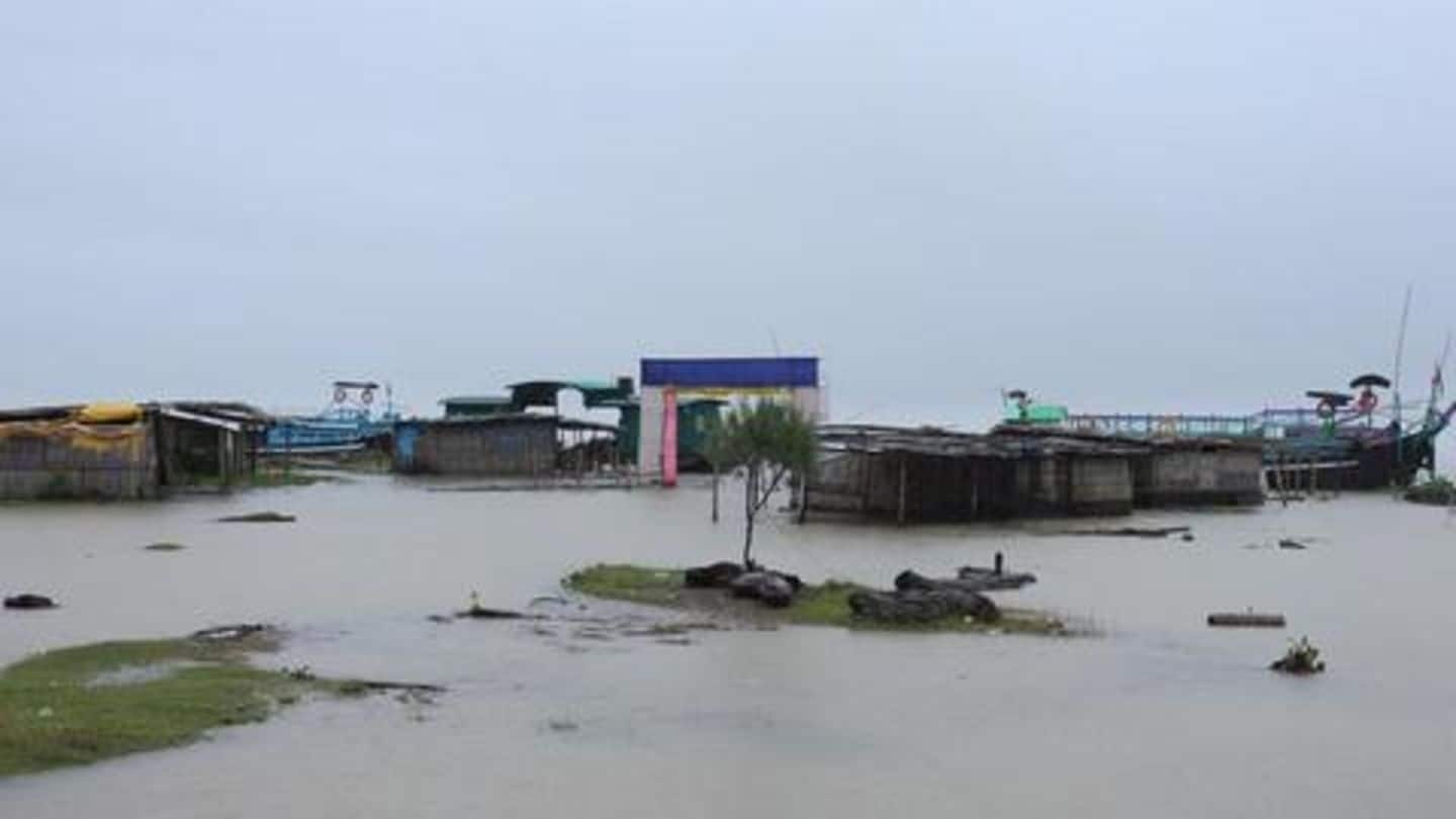 असम: भीषण बाढ़ से 26 लाख लोग प्रभावित, बचाव कार्यों के लिए अलर्ट पर सेना