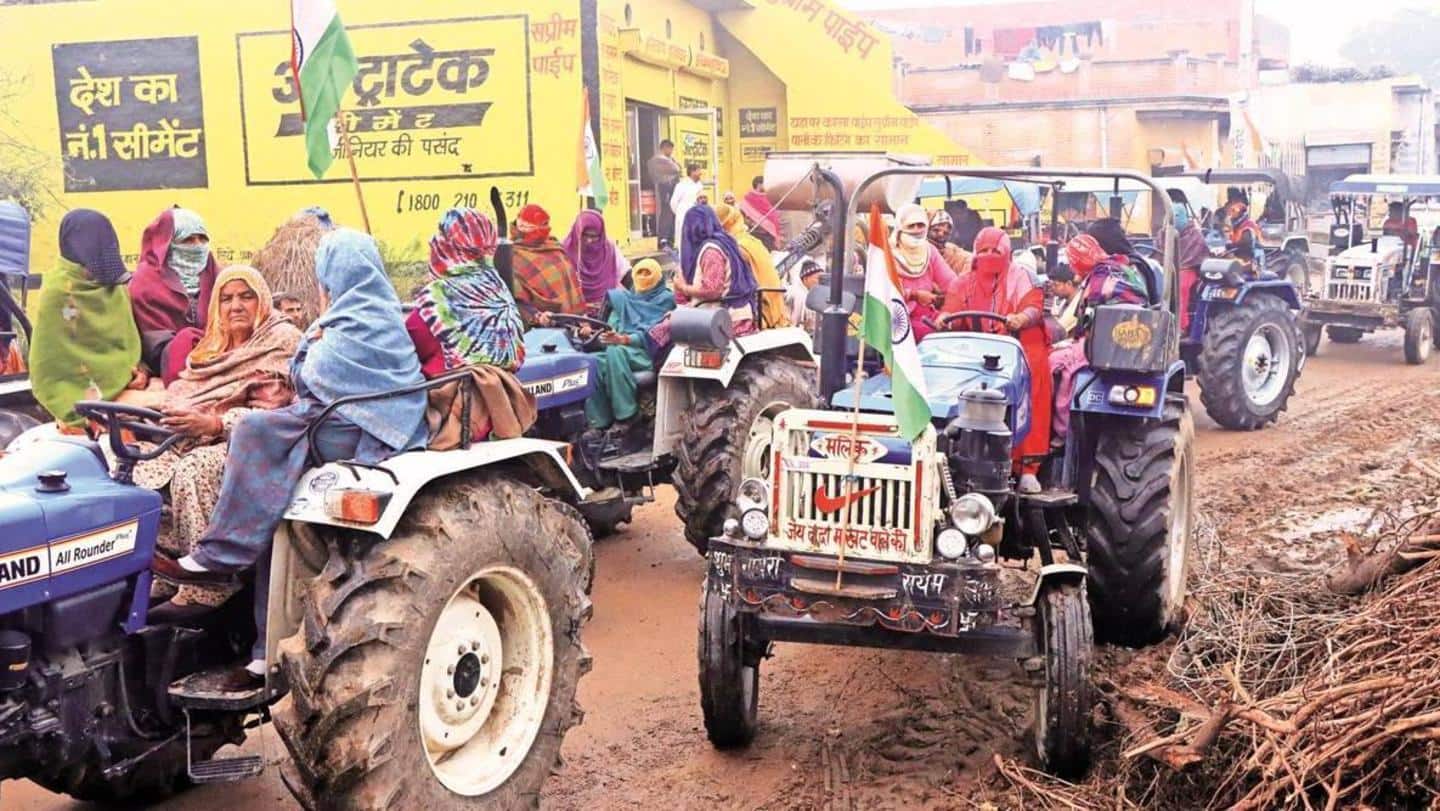 कृषि कानून: आज दिल्ली के पास ट्रैक्टर रैली निकालेंगे किसान, बदले गए कई रूट