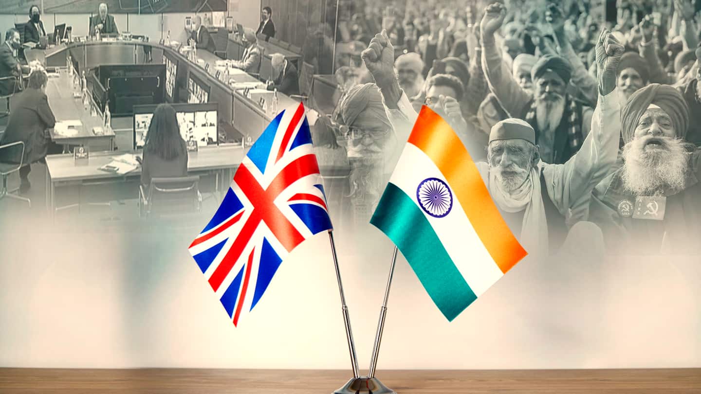 ब्रिटिश संसद में किसान आंदोलन और प्रेस की आजादी पर बहस, भारत ने दी कड़ी प्रतिक्रिया
