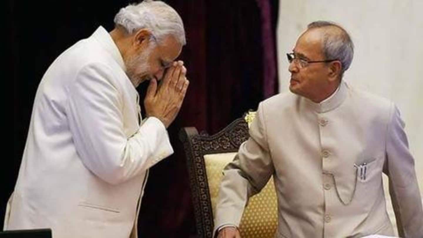 पूर्व राष्ट्रपति प्रणब मुखर्जी समेत 3 को भारत रत्न, 4 को पद्म विभूषण