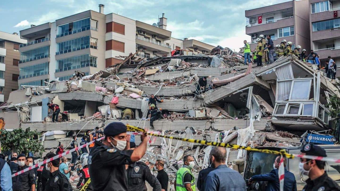 तुर्की और ग्रीस में शक्तिशाली भूकंप से 22 लोगों की मौत, 700 से अधिक घायल