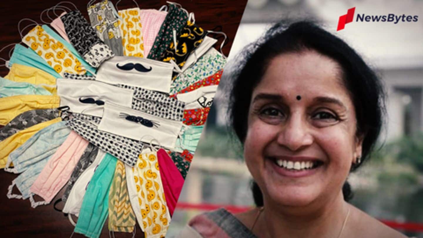 भारत में घर पर मास्क बनाने की मुहिम चलाने के पीछे इस महिला वैज्ञानिक का हाथ