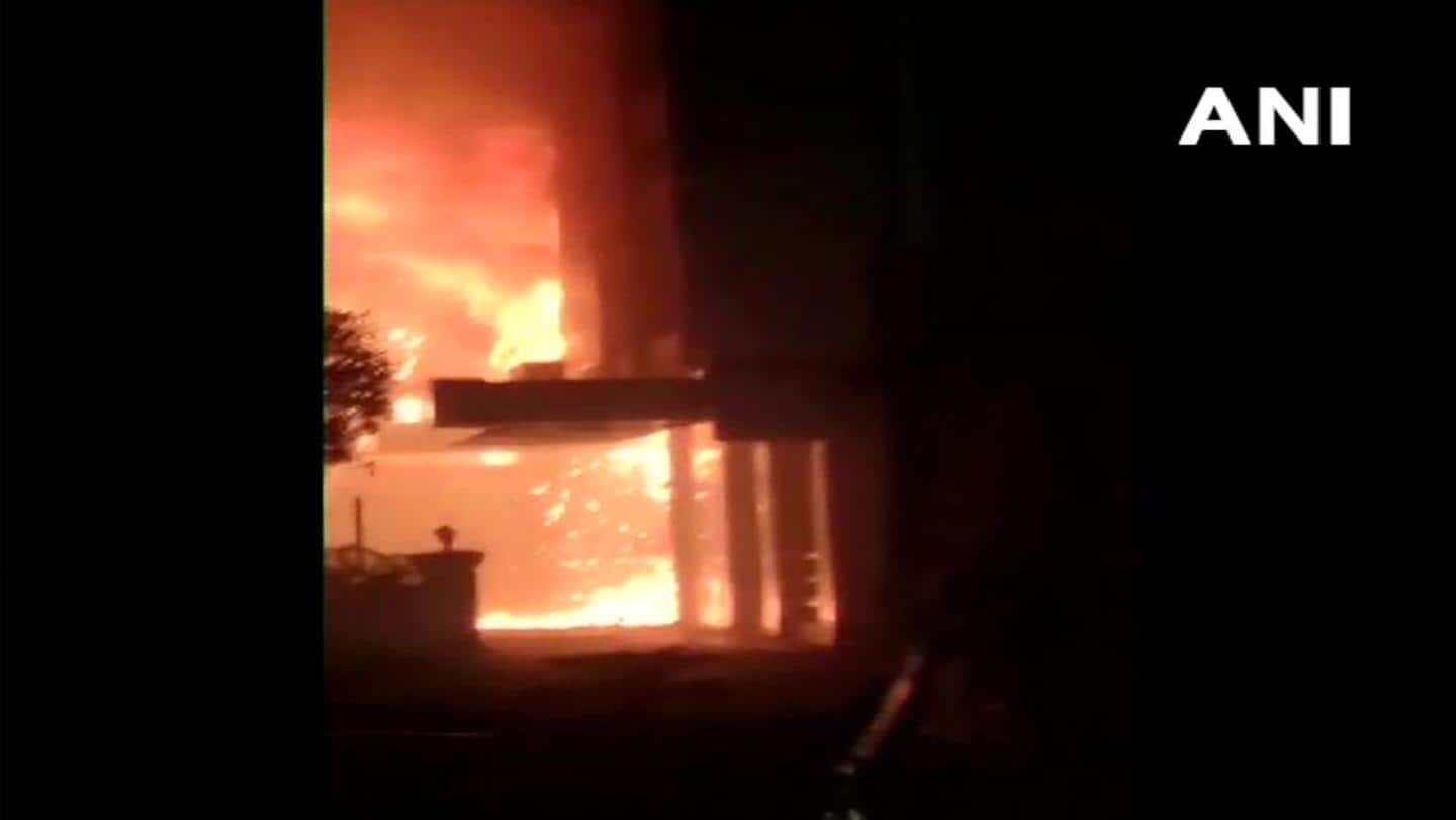 विजयवाड़ा: कोविड देखभाल केंद्र बनाए गए होटल में लगी आग, सात की मौत