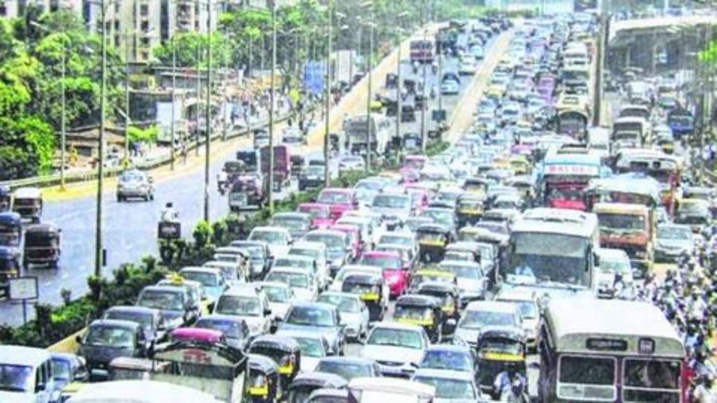 मुंबई में लगता है दुनिया का सबसे बुरा ट्रैफिक जाम, दिल्ली चौथे स्थान पर