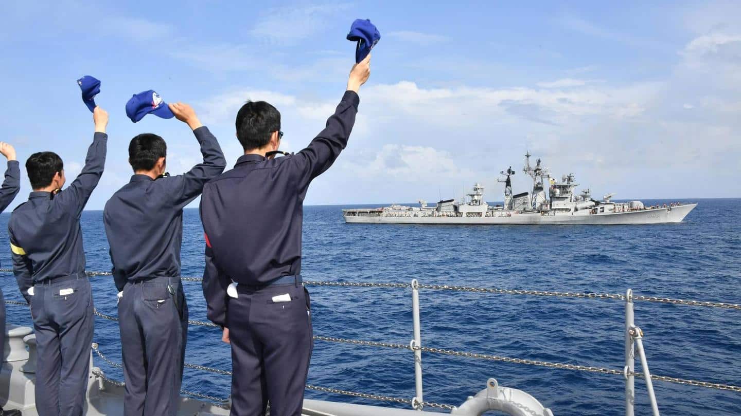 चीन के साथ तनाव के बीच भारत और जापान ने हिंद महासागर में किया नौसैनिक युद्धाभ्यास